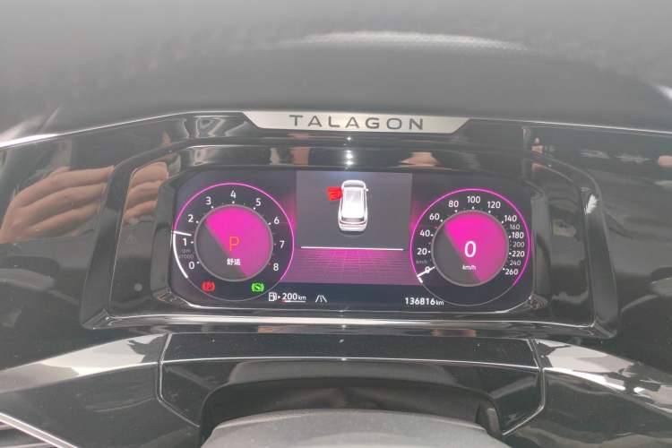 Used Volkswagen Talagon 2022 380TSI Four-Wheel Drive Luxury "Jiajing" Edition Pro 6 Seats Instrument Cluster