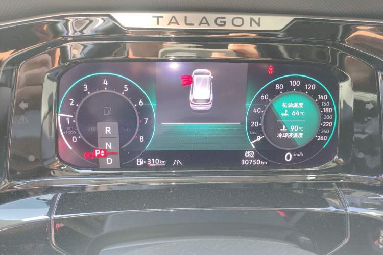 Used Volkswagen Talagon 2022 380TSI Four-Wheel Drive Luxury "Jiajing" Edition Pro 6 Seats Instrument Cluster