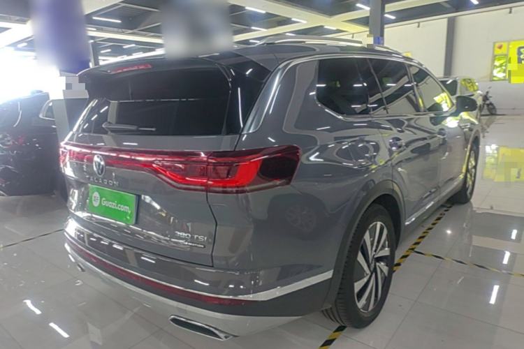Used Volkswagen Talagon 2022 380TSI All-Wheel-Drive Luxury Prestige Pro 7-Seater Rear Right 45 Deg