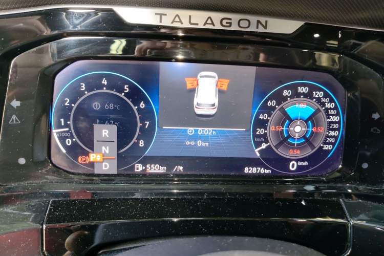 Used Volkswagen Talagon 2022 530TSI Four-Wheel Drive Flagship Shengjing Edition Pro 6-Seater Instrument Cluster