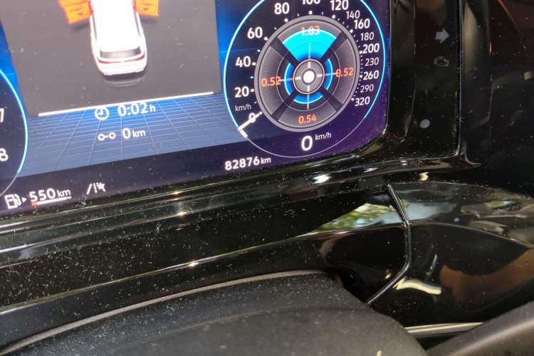Used Volkswagen Talagon 2022 530TSI Four-Wheel Drive Flagship Shengjing Edition Pro 6-Seater Odometer Close Up