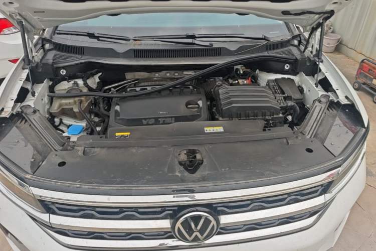 Used Volkswagen Talagon 2022 530TSI Four-Wheel Drive Flagship Shengjing Edition Pro 7-Seater Engine Bay