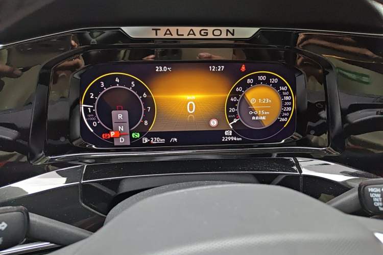 Used Volkswagen Talagon 2022 380TSI All-Wheel-Drive Luxury Prestige Pro 7-Seater Instrument Cluster