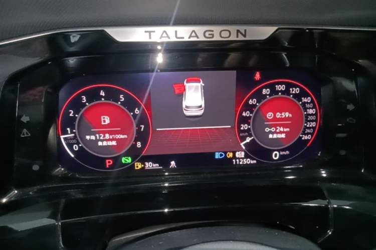 Used Volkswagen Talagon 2022 380TSI 4x4 R-Line Teramont 7-Seater Instrument Cluster