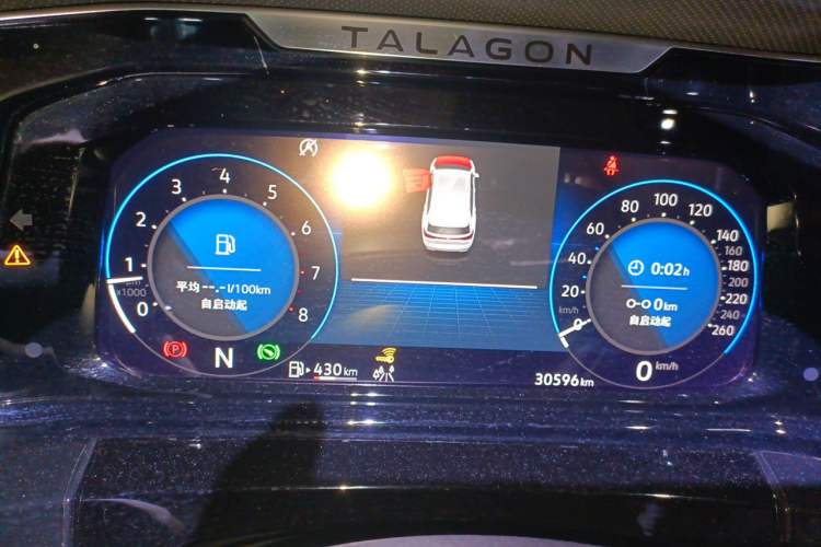 Used Volkswagen Talagon 2022 380TSI Four-Wheel Drive Luxury "Jiajing" Edition Pro 6 Seats Instrument Cluster