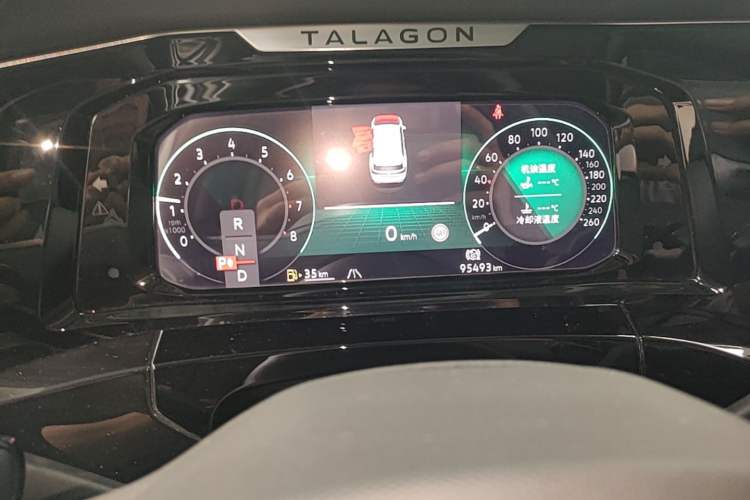 Used Volkswagen Talagon 2022 380TSI Four-Wheel Drive Luxury "Jiajing" Edition Pro 6 Seats Instrument Cluster