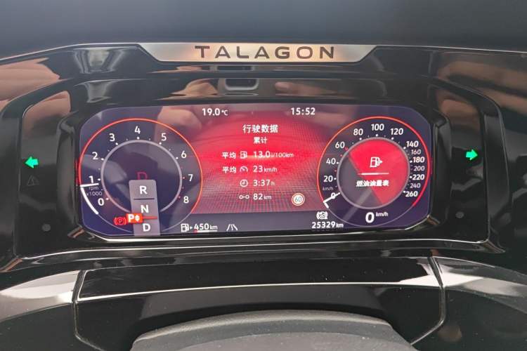 Used Volkswagen Talagon 2022 380TSI Four-Wheel Drive Luxury "Jiajing" Edition Pro 6 Seats Instrument Cluster
