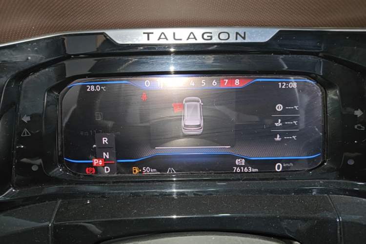 Used Volkswagen Talagon 2022 380TSI Four-Wheel Drive Flagship Shengjing Edition 6 Seats Instrument Cluster