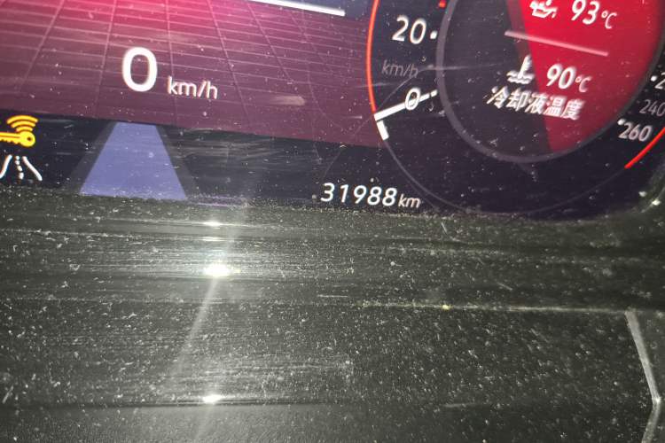 Used Volkswagen Talagon 2022 380TSI Four-Wheel Drive Flagship Shengjing Edition 6 Seats Odometer Close Up