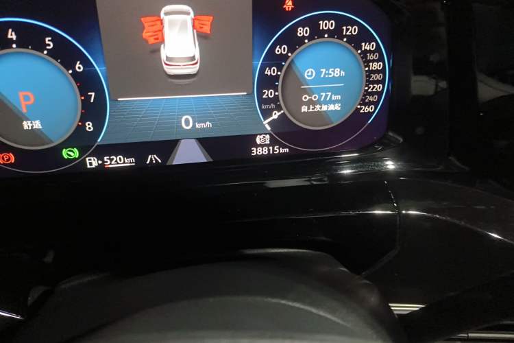 Used Volkswagen Talagon 2022 380TSI 4x4 R-Line Teramont 6-Seater Odometer Close Up