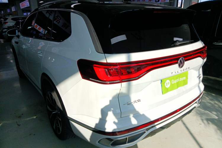 Used Volkswagen Talagon 2022 380TSI 4x4 R-Line Teramont 7-Seater Rear Left 45 Deg