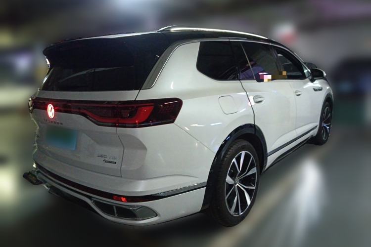 Used Volkswagen Talagon 2022 380TSI 4x4 R-Line Teramont 6-Seater Rear Right 45 Deg