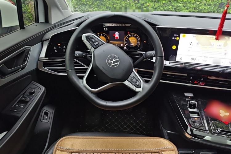Used Volkswagen Talagon 2022 380TSI All-Wheel-Drive Luxury Prestige Pro 7-Seater Steering Wheel