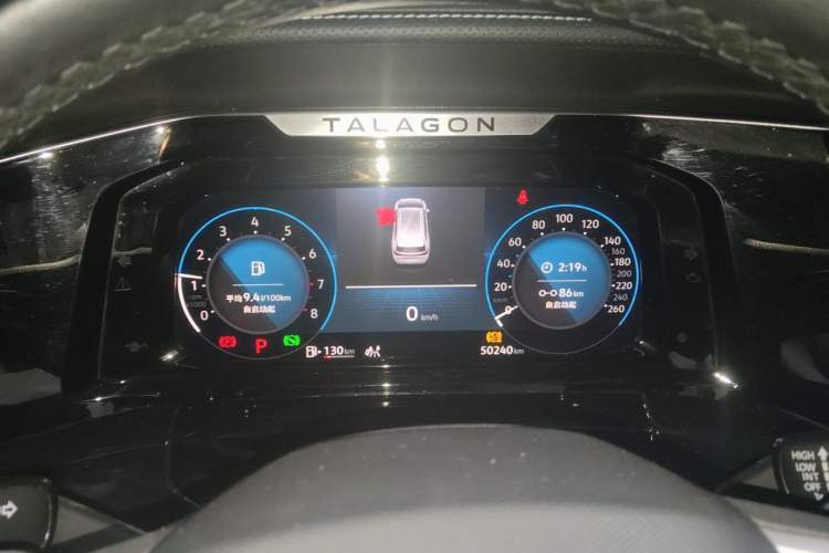 Used Volkswagen Talagon 2023 Facelift 380TSI All-Wheel-Drive Luxury Jiajing Pro 6-Seater Instrument Cluster