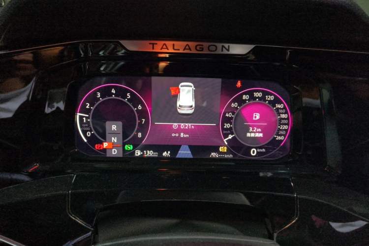 Used Volkswagen Talagon 2023 Facelift 380TSI All-Wheel-Drive Flagship Shengjing Edition 6 Seats Instrument Cluster