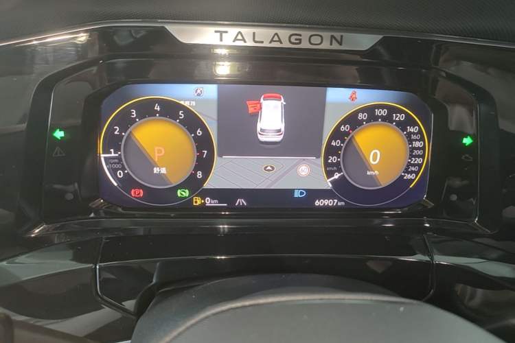 Used Volkswagen Talagon 2023 Facelift 380TSI All-Wheel-Drive Luxury Jiajing Pro 6-Seater Instrument Cluster