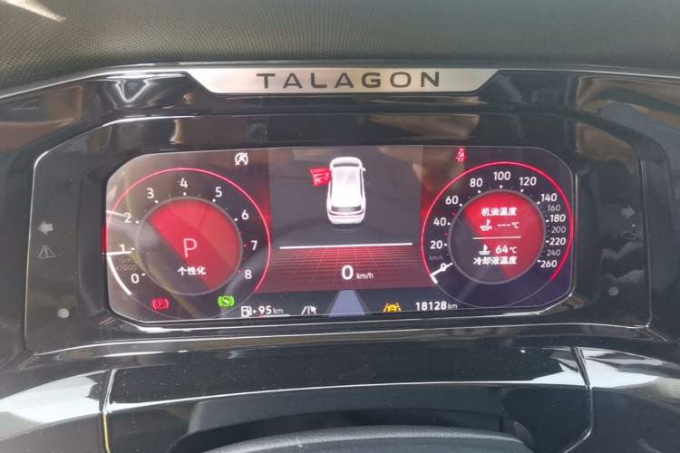 Used Volkswagen Talagon 2023 Facelift 530TSI All-Wheel-Drive Flagship Shengjing Edition Pro 6-Seater Instrument Cluster