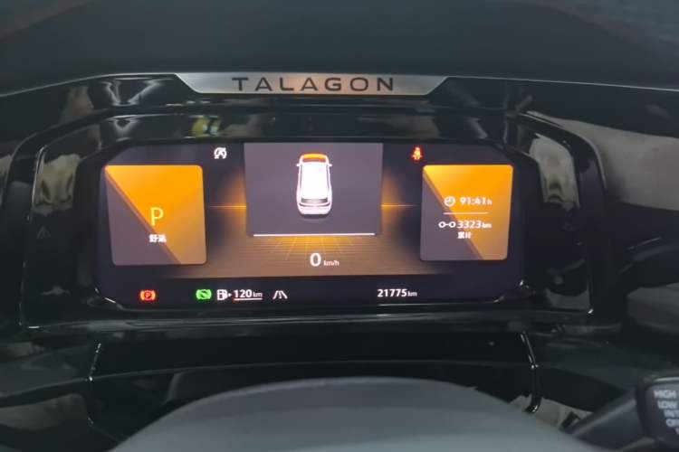 Used Volkswagen Talagon 2023 Facelift 380TSI All-Wheel-Drive Luxury Jiajing Pro 6-Seater Instrument Cluster