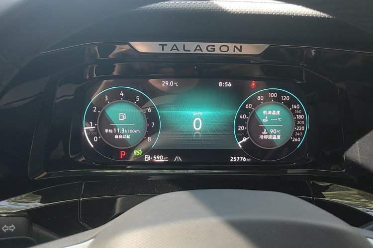 Used Volkswagen Talagon 2023 Facelift 380TSI All-Wheel-Drive Luxury Jiajing Pro 6-Seater Instrument Cluster