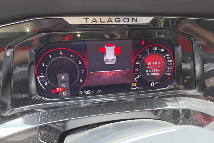 Used Volkswagen Talagon 2023 Facelift 380TSI All-Wheel-Drive Luxury Jiajing Pro 6-Seater Instrument Cluster