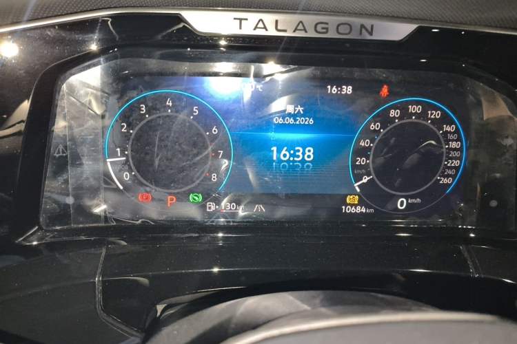 Used Volkswagen Talagon 2023 Facelift 380TSI All-Wheel-Drive Luxury Jiajing Pro 6-Seater Instrument Cluster