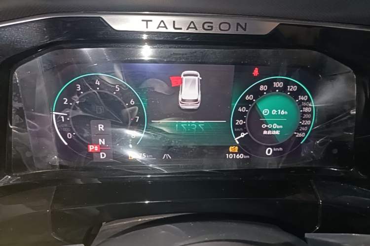 Used Volkswagen Talagon 2023 Facelift 380TSI All-Wheel-Drive Luxury Jiajing Pro 6-Seater Instrument Cluster