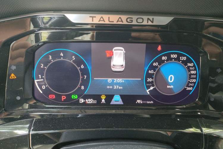 Used Volkswagen Talagon 2023 Facelift 380TSI All-Wheel-Drive Luxury Jiajing Pro 6-Seater Instrument Cluster