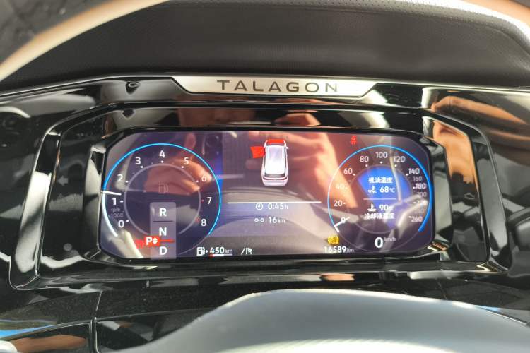 Used Volkswagen Talagon 2023 Facelift 380TSI All-Wheel-Drive Luxury Jiajing Pro 6-Seater Instrument Cluster