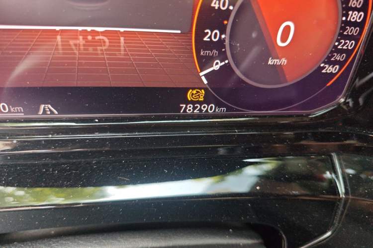 Used Volkswagen Talagon 2023 Facelift 380TSI All-Wheel-Drive Flagship Shengjing Edition 6 Seats Odometer Close Up