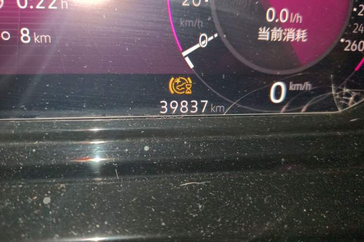 Used Volkswagen Talagon 2023 Facelift 380TSI All-Wheel-Drive Flagship Shengjing Edition 6 Seats Odometer Close Up