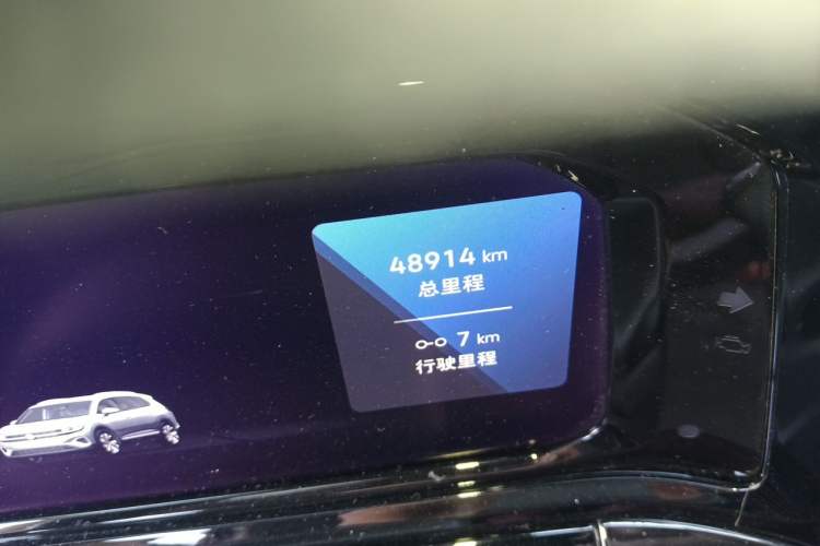 Used Volkswagen Talagon 2023 Facelift 380TSI All-Wheel Drive Luxury Jiajing Pro Version with 7 Seats Odometer Close Up
