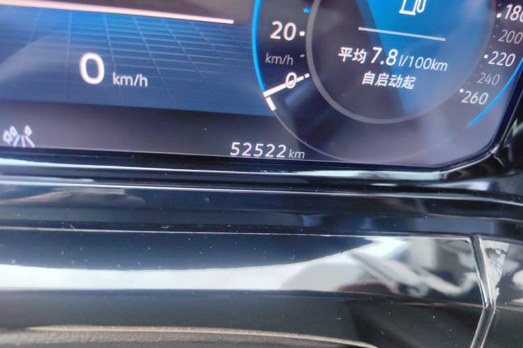 Used Volkswagen Talagon 2023 380TSI Four-Wheel Drive Luxury Premium Edition Pro Odometer Close Up