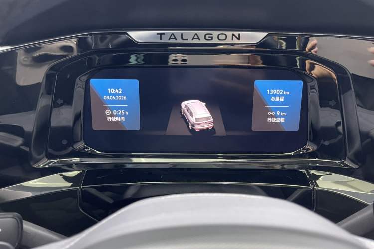 Used Volkswagen Talagon 2023 Facelift 380TSI All-Wheel-Drive Luxury Jiajing Pro 6-Seater Odometer Close Up