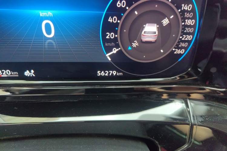 Used Volkswagen Talagon 2023 Facelift 380TSI All-Wheel Drive Luxury Jiajing Pro Version with 7 Seats Odometer Close Up