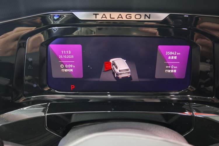 Used Volkswagen Talagon 2023 Facelift 530TSI All-Wheel-Drive Flagship Shengjing Edition Pro 6-Seater Odometer Close Up