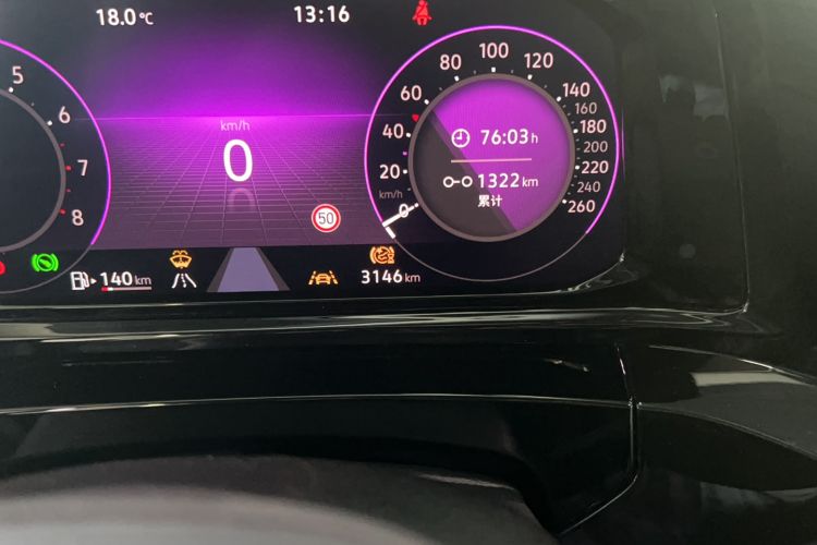 Used Volkswagen Talagon 2023 Facelift 380TSI All-Wheel-Drive Luxury Jiajing Pro 6-Seater Odometer Close Up