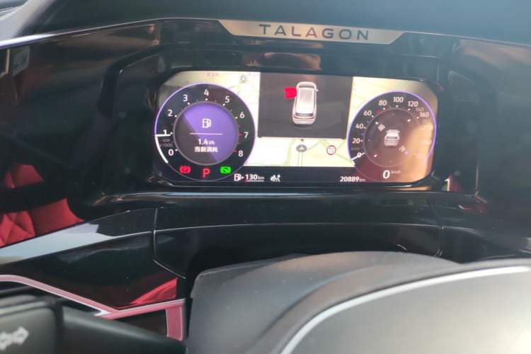 Used Volkswagen Talagon 2023 Facelift 380TSI All-Wheel-Drive Luxury Jiajing Pro 6-Seater Odometer Close Up