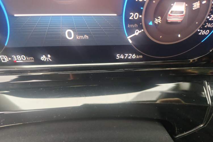 Used Volkswagen Talagon 2023 Facelift 380TSI All-Wheel Drive Luxury Jiajing Pro Version with 7 Seats Odometer Close Up