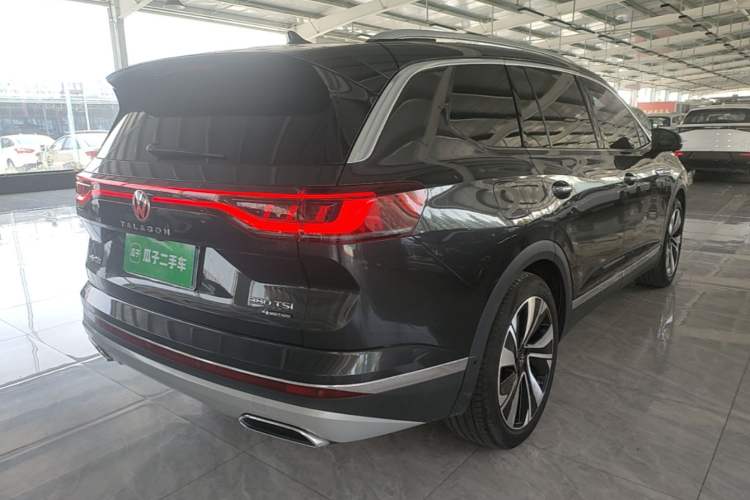 Used Volkswagen Talagon 2023 Facelift 380TSI All-Wheel-Drive Luxury Jiajing Pro 6-Seater Rear Right 45 Deg