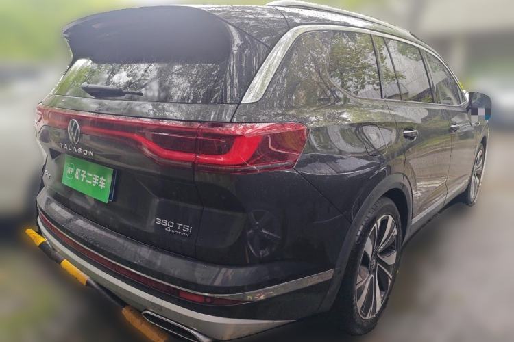 Used Volkswagen Talagon 2023 Facelift 380TSI All-Wheel Drive Luxury Jiajing Pro Version with 7 Seats Rear Right 45 Deg