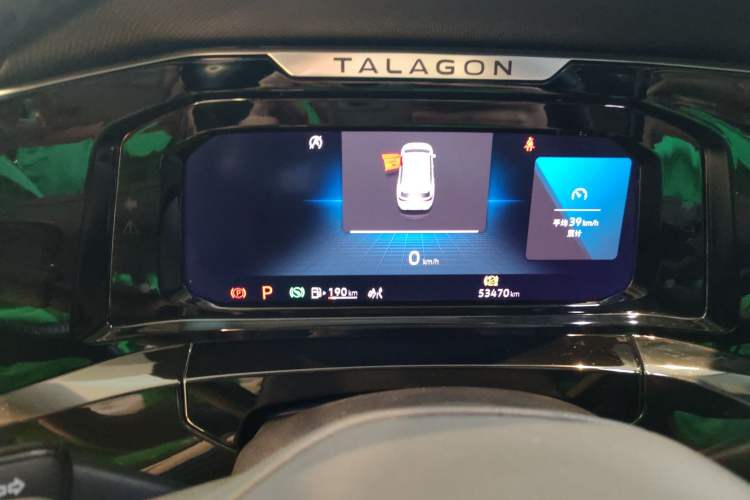 Used Volkswagen Talagon 2023 Facelift 380TSI All-Wheel-Drive Luxury Jiajing Pro 6-Seater Instrument Cluster