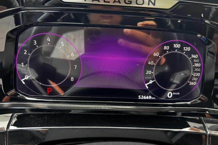 Used Volkswagen Talagon 2023 Facelift 530TSI All-Wheel-Drive Flagship Shengjing Edition Pro 7-Seater Odometer Close Up