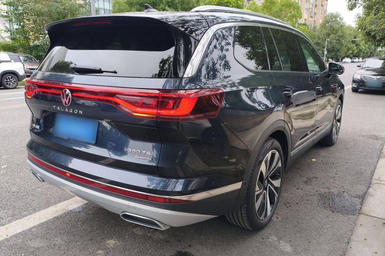 Used Volkswagen Talagon 2023 Facelift 380TSI All-Wheel-Drive Luxury Jiajing Pro 6-Seater Rear Right 45 Deg