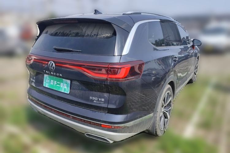 Used Volkswagen Talagon 2023 Facelift 530TSI All-Wheel-Drive Flagship Shengjing Edition Pro 6-Seater Rear Right 45 Deg