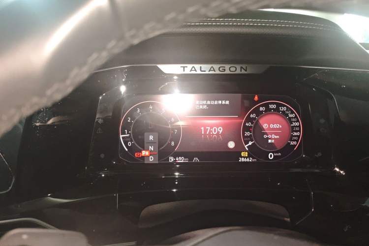 Used Volkswagen Talagon 2023 Facelift 380TSI All-Wheel-Drive Luxury Jiajing Pro 6-Seater Instrument Cluster