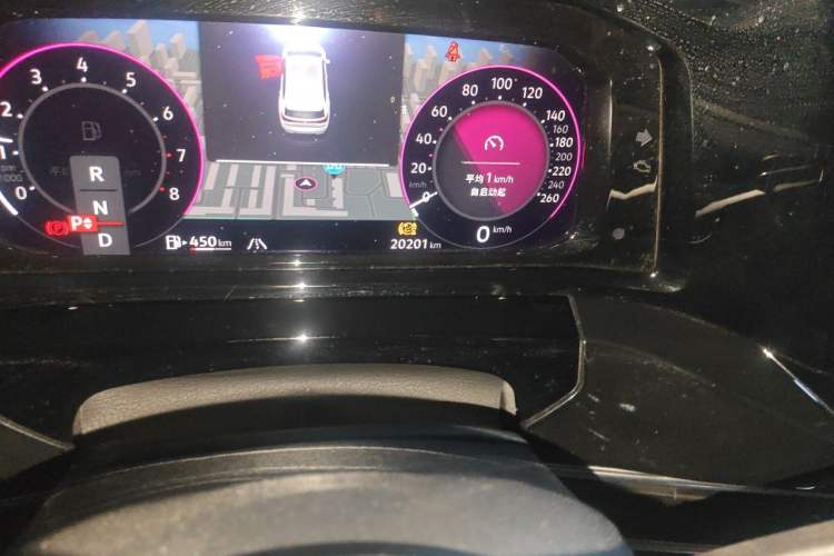 Used Volkswagen Talagon 2023 380TSI Four-Wheel Drive Luxury Premium Edition Pro Odometer Close Up