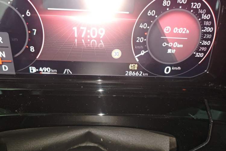 Used Volkswagen Talagon 2023 Facelift 380TSI All-Wheel-Drive Luxury Jiajing Pro 6-Seater Odometer Close Up