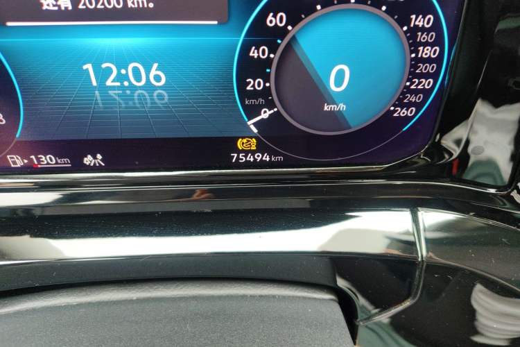 Used Volkswagen Talagon 2023 Facelift 380TSI All-Wheel-Drive Luxury Jiajing Pro 6-Seater Odometer Close Up
