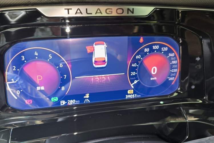Used Volkswagen Talagon 2023 Facelift 380TSI All-Wheel-Drive Luxury Jiajing Pro 6-Seater Instrument Cluster