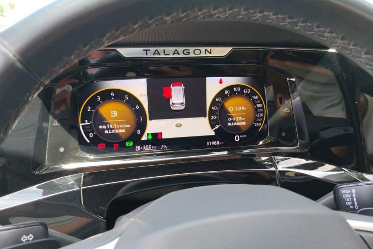 Used Volkswagen Talagon 2023 Facelift 380TSI All-Wheel-Drive Luxury Jiajing Pro 6-Seater Instrument Cluster